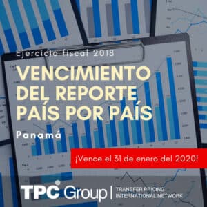 Vencimiento del Reporte País por País del ejercicio fiscal 2018 en PANAMÁ