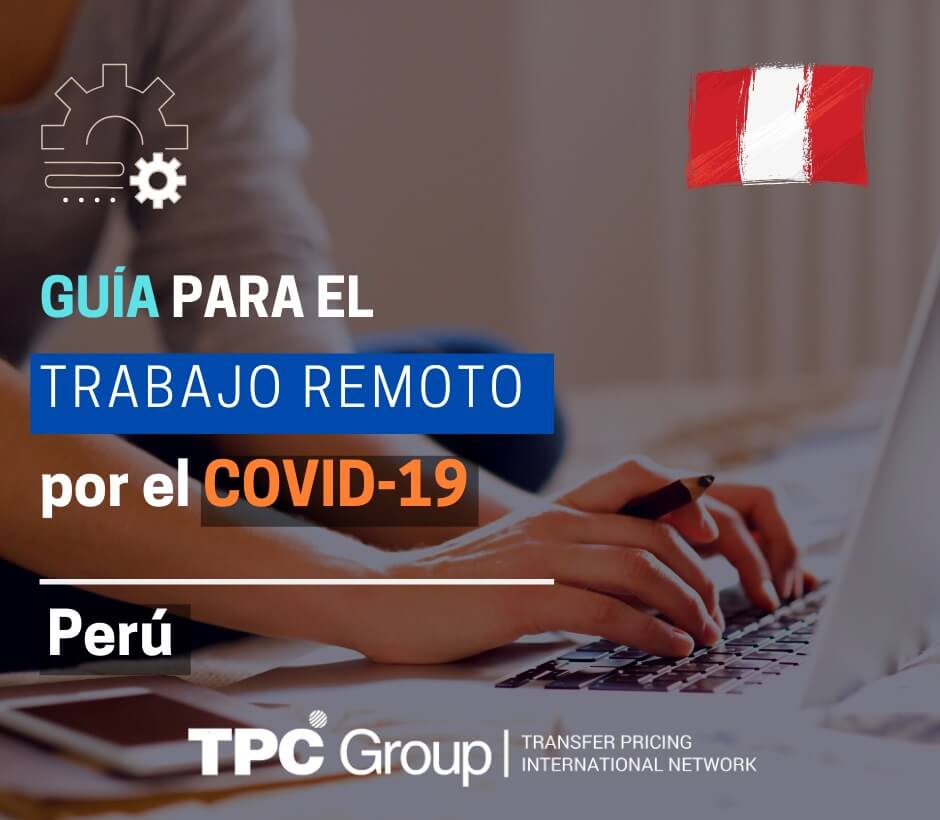 Guía para la aplicación del trabajo remoto en Perú - TPC Group