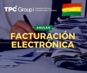 ABROGAN SISTEMA DE FACTURACIÓN ELECTRÓNICA EN BOLIVIA