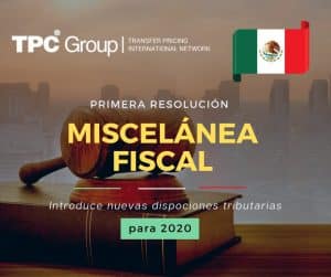 1era resolución Miscelánea Fiscal para 2020 EN México