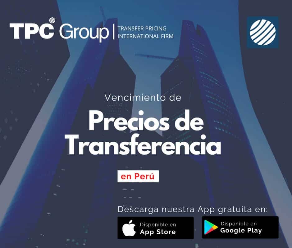 Vencimiento de Precios de Transferencia