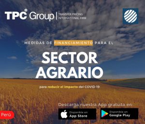 Medidas de financiamiento para el sector agrario en Perú