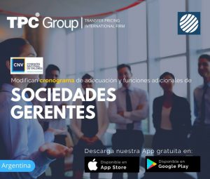 Modifican cronograma de adecuación y funciones de sociedades gerentes en Argentina