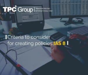 What should you take into account to create accounting policies according to IAS 8?