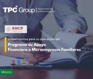 Lineamientos para la operación del Programa de Apoyo Financiero a Microempresas Familiares