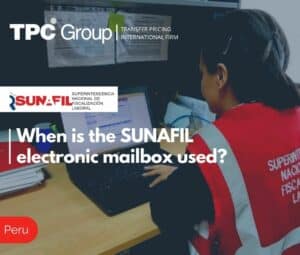 When is the SUNAFIL electronic mailbox used?