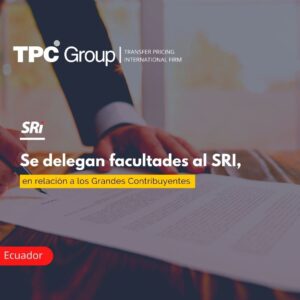 Se delegan facultades al SRI, en relación a los Grandes Contribuyentes