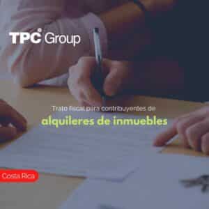 Trato fiscal para contribuyentes de alquileres de inmuebles