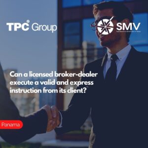 Can a licensed broker-dealer execute a valid and express instruction from its client