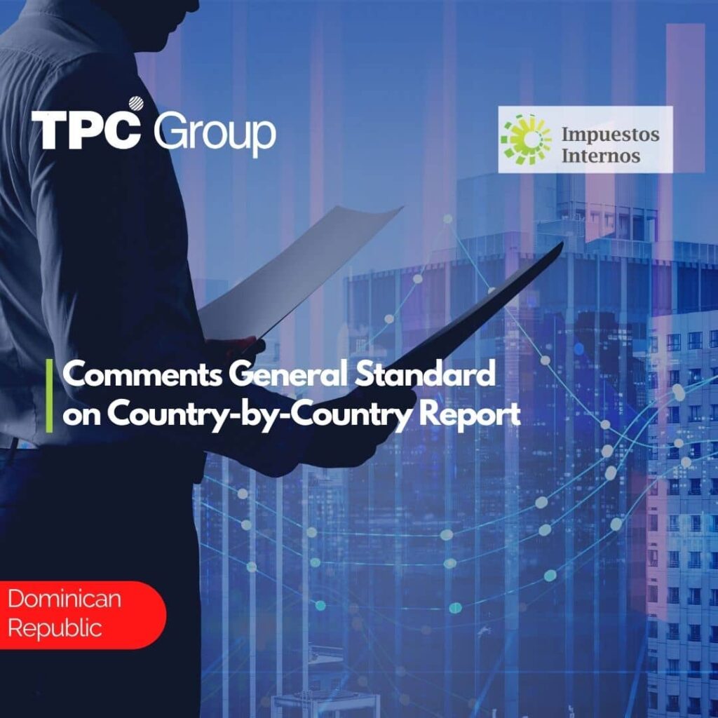 Comments General Standard on Country-by-Country Report