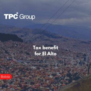 Tax benefit for El Alto