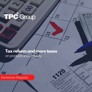 Tax reform and more taxes on products and property