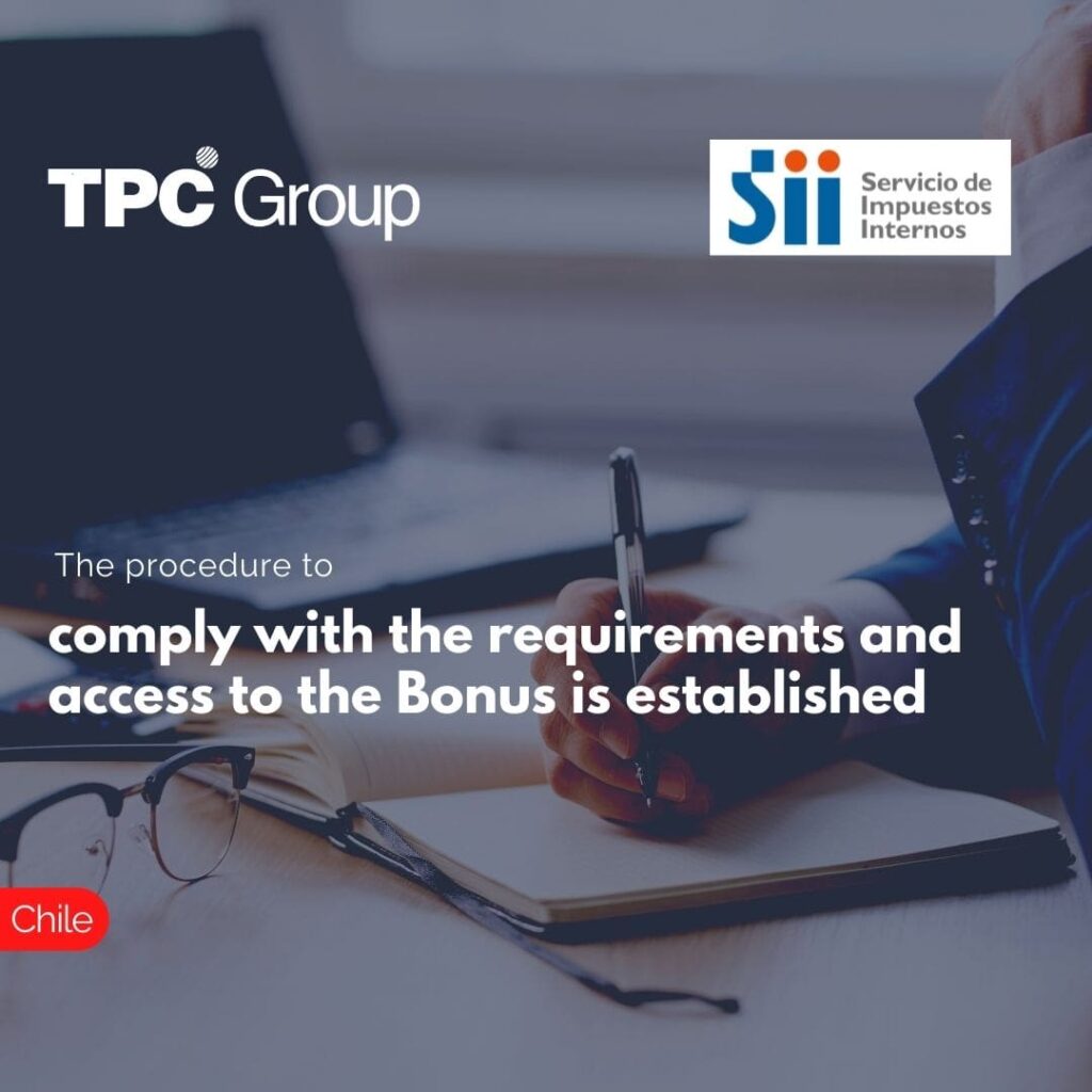 The procedure to comply with the requirements and access to the Bonus is established