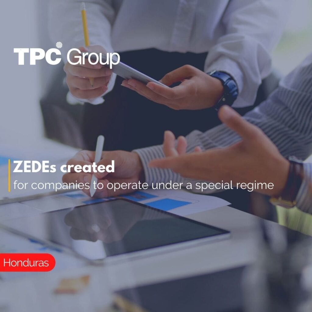 ZEDEs created for companies to operate under a special regime
