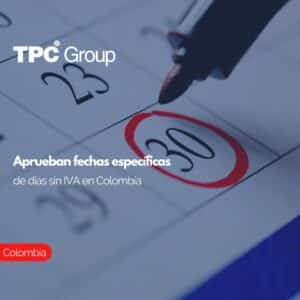 Aprueban fechas específicas de días sin IVA en Colombia