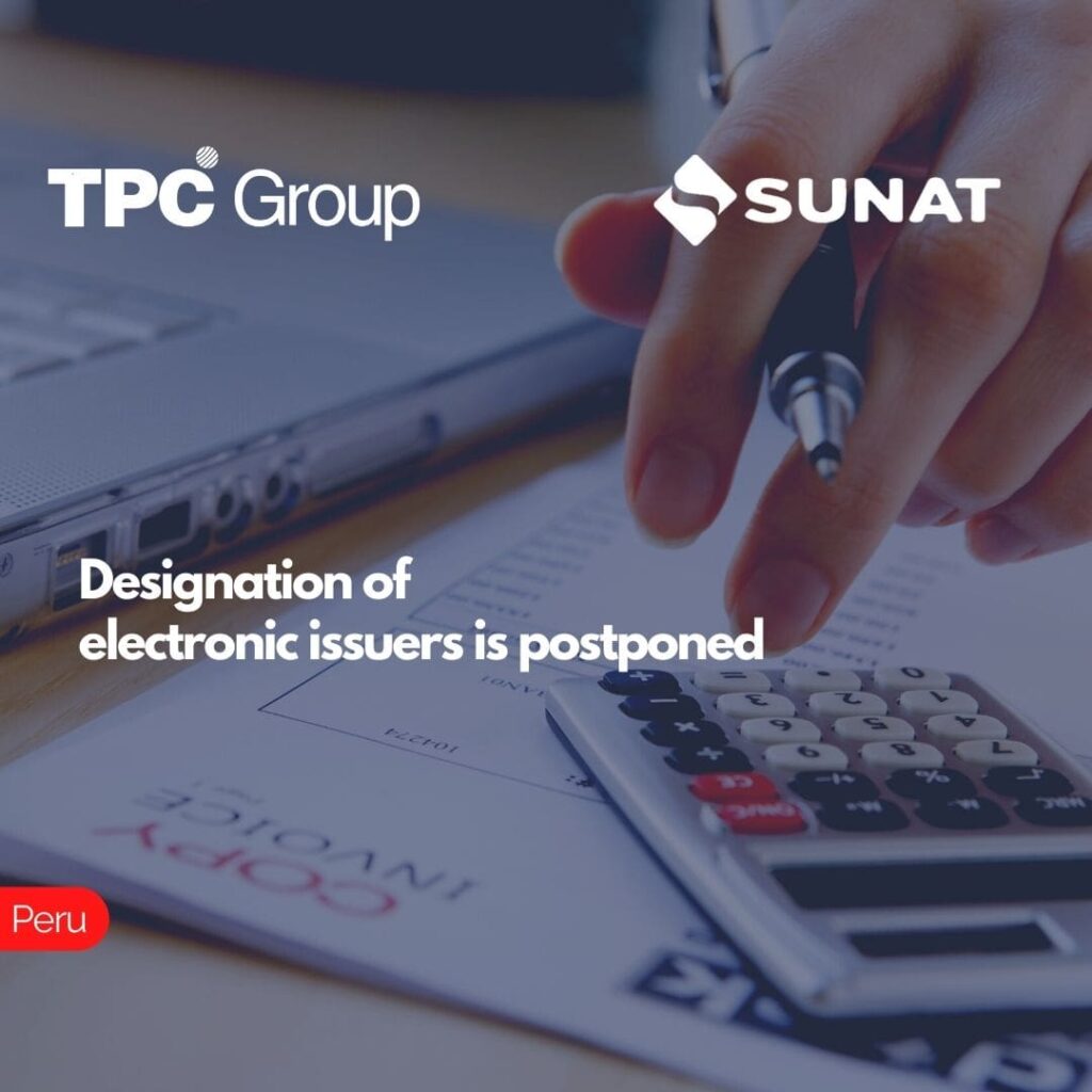 Designation of electronic issuers is postponed