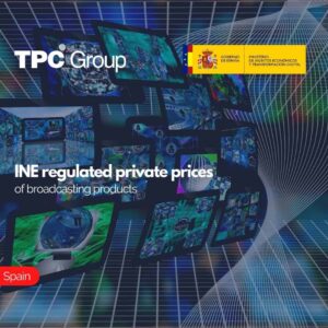INE regulated private prices of broadcasting products