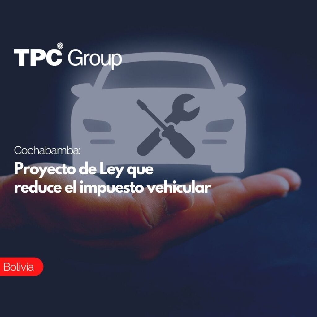 Ochabamba Proyecto de Ley que reduce el impuesto vehicular