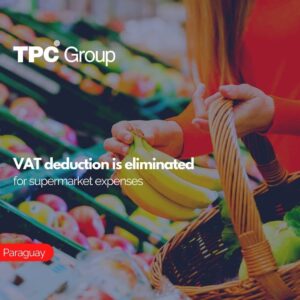 VAT deduction is eliminated for supermarket expenses