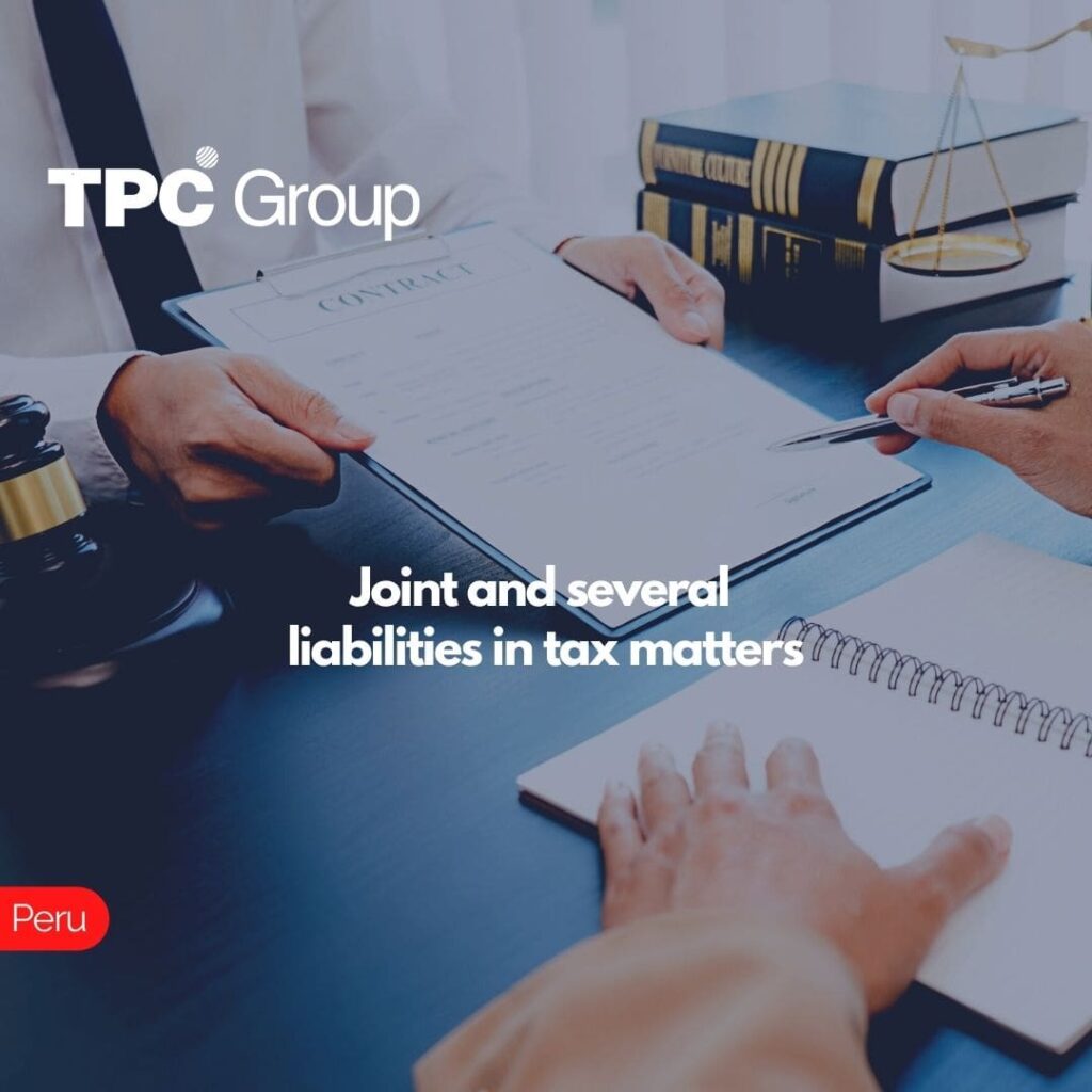 Joint and several liabilities in tax matters