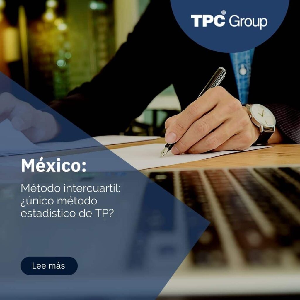 Método intercuartil ¿único método estadístico de TP