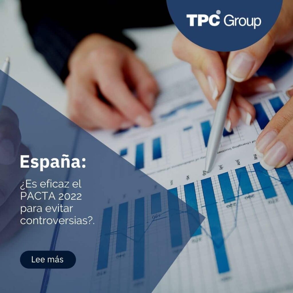 ¿Es eficaz el PACTA 2022 para evitar controversias