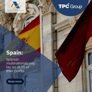 Spanish multinationals pay tax on 16.7% of their profits