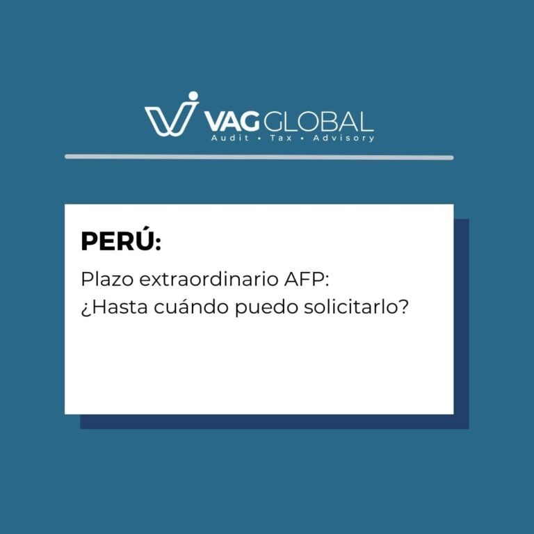 Plazo extraordinario AFP ¿Hasta cuándo puedo solicitarlo