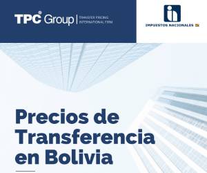 Folleto de Precios de Transferencia Bolivia