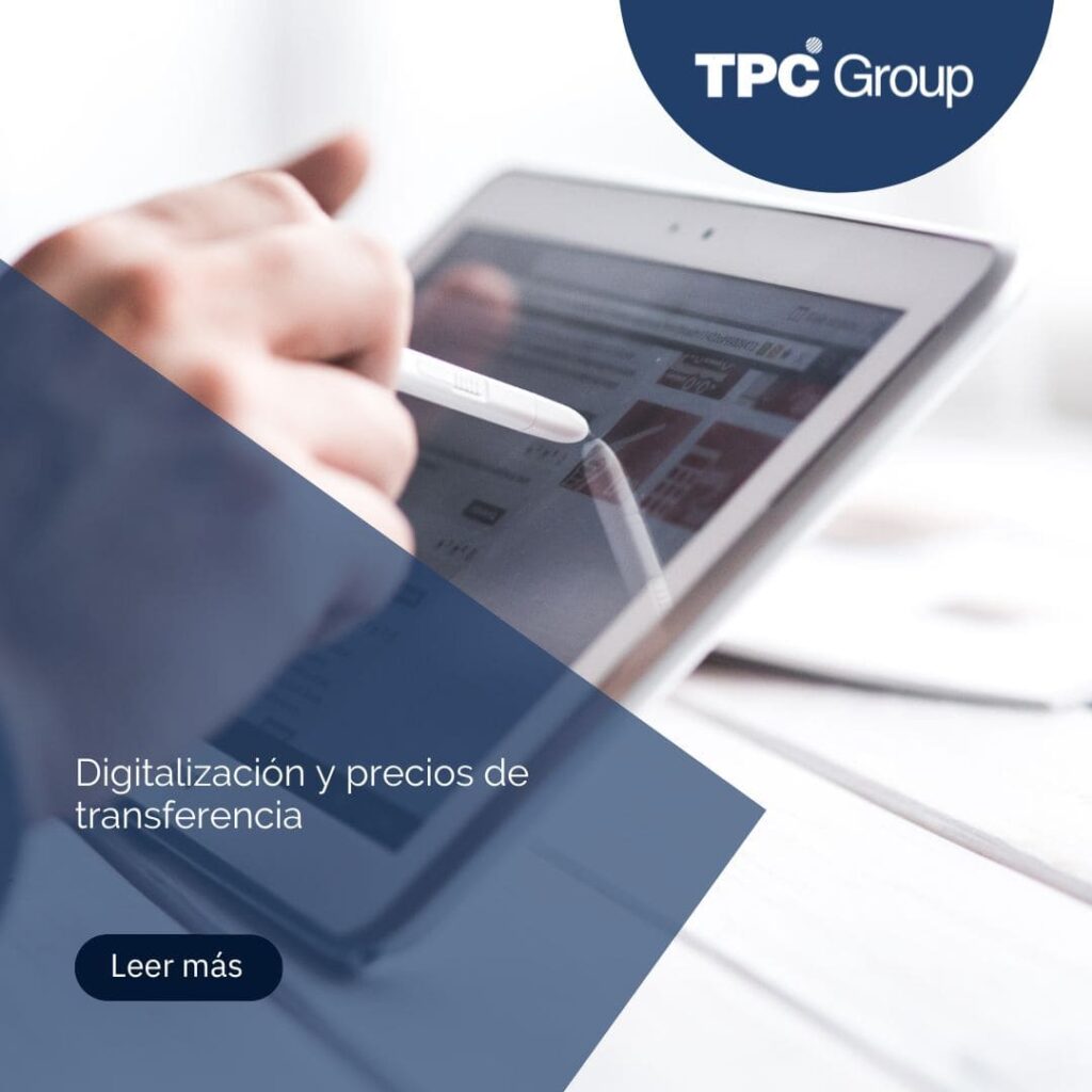 Digitalización y precios de transferencia