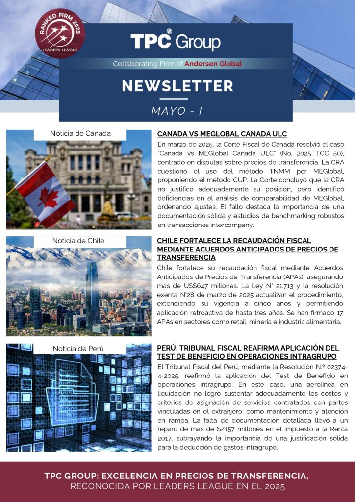 TPC Group Newsletter Mayo - I