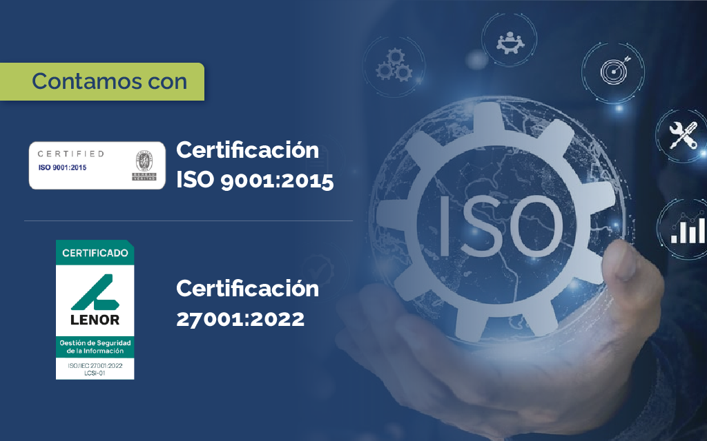 Certificaciones ISO 9001 y 27001