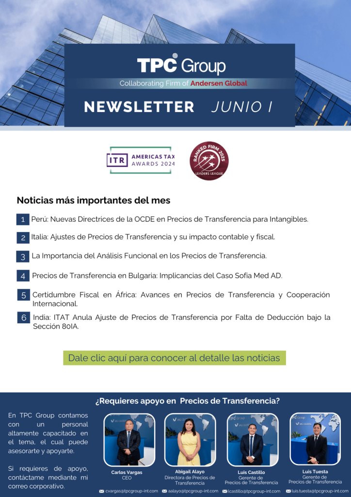 TPC Group Newsletter Junio I 2025
