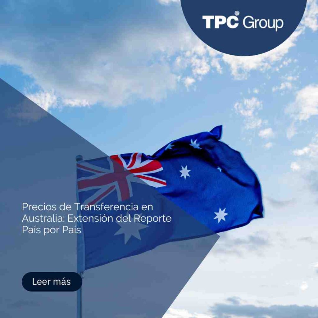 Precios de Transferencia en Australia: Extensión del Reporte País por País