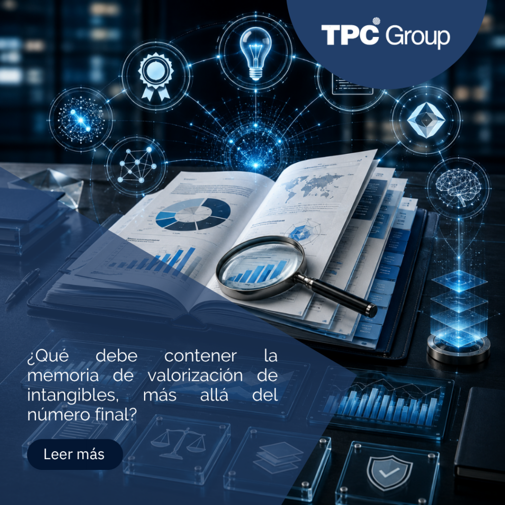 ¿Qué debe contener la memoria de valorización de intangibles, más allá del número final?